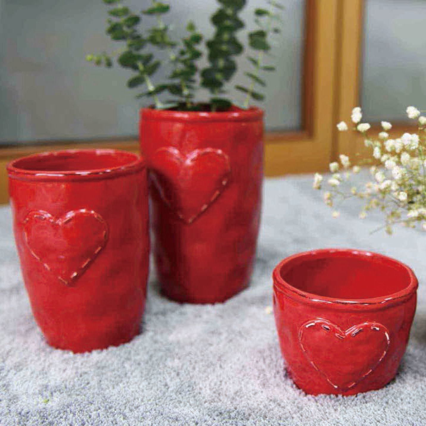 Colorful Printing Home Decoration Pet Flower Pot  Ceramic Planter