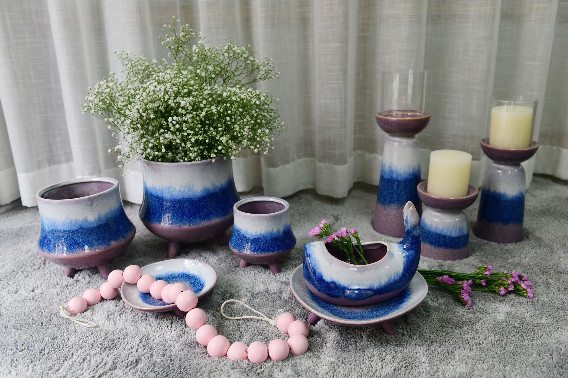 Most Popular Handmade Light Weight Mini Outdoor Ceramic Garden Plant Pot