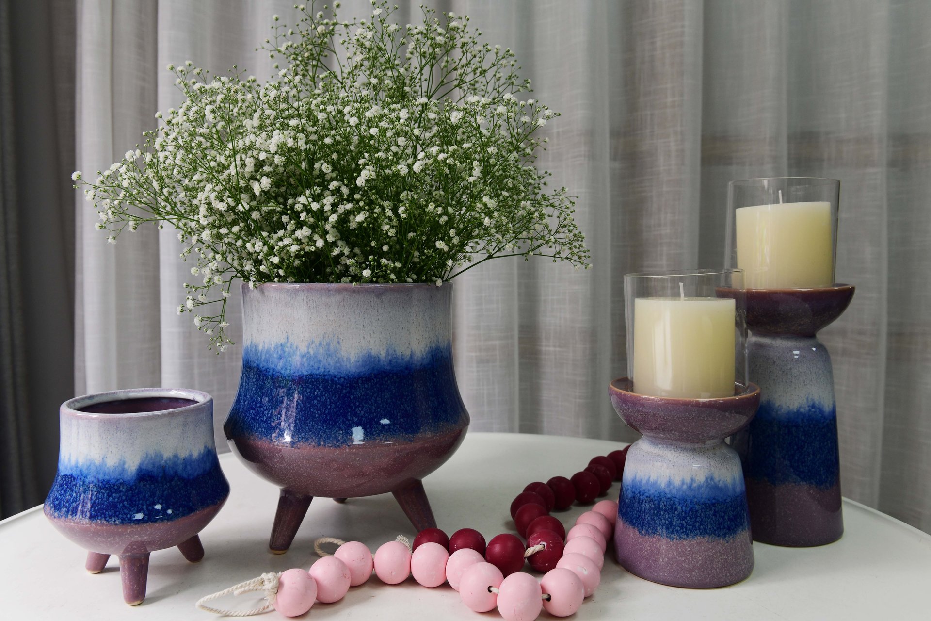 Most Popular Handmade Light Weight Mini Outdoor Ceramic Garden Plant Pot