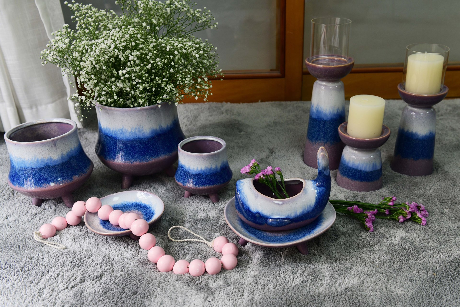 Most Popular Handmade Light Weight Mini Outdoor Ceramic Garden Plant Pot