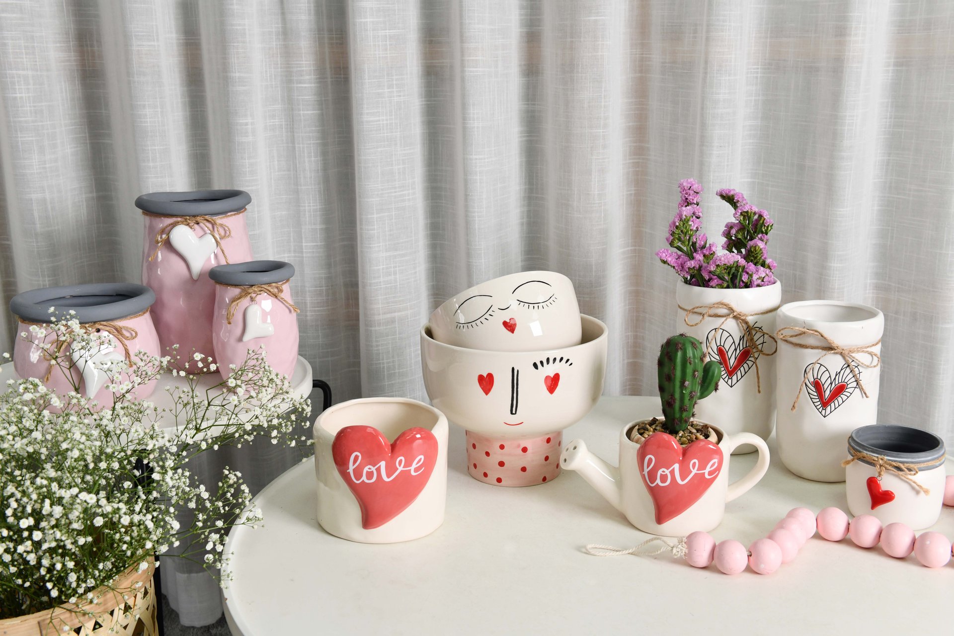 New Style Bonsai Ceramic Planter Decor Flower Pot