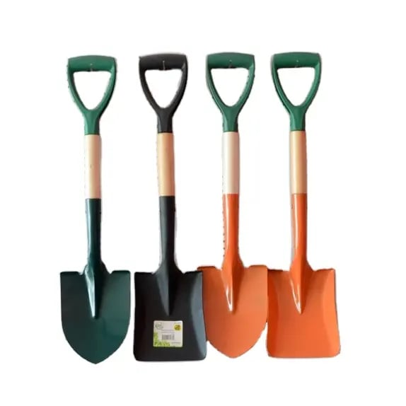 High Quality Outdoor Planting Tools Garden Metal Square Spade Shovel