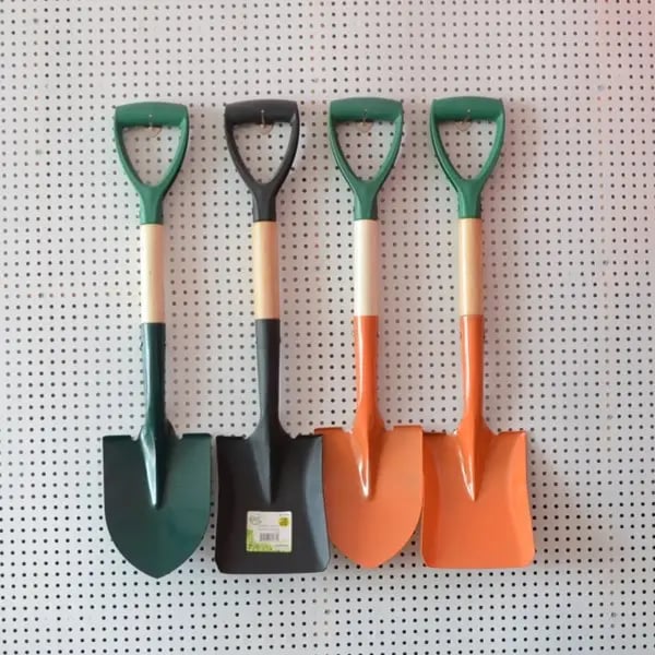 High Quality Outdoor Planting Tools Garden Metal Square Spade Shovel