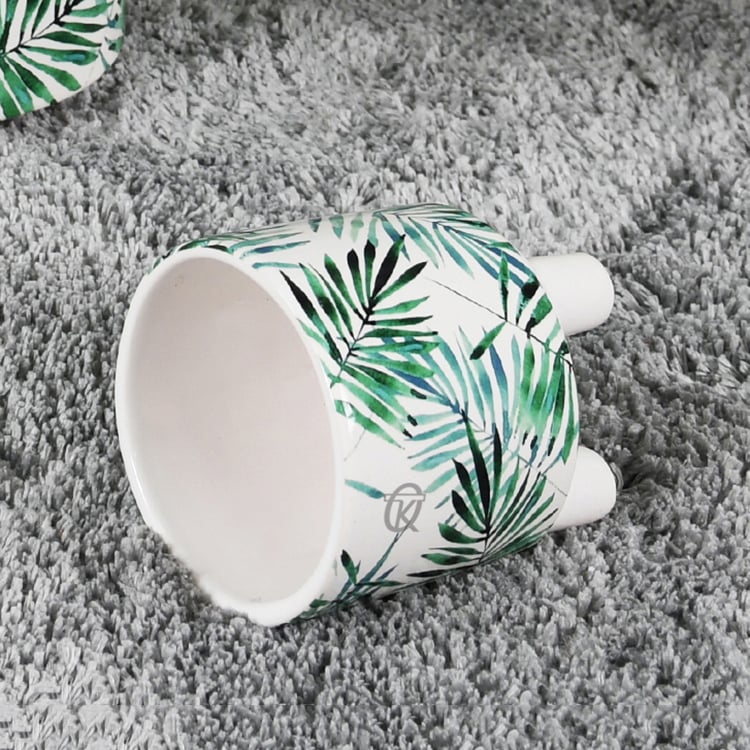 Ceramic Flowerpot Desktop Garden Balcony Simple European