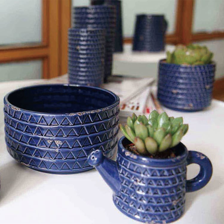 Nordic Mini Dolomite Planter Indoor Design Ceramic Flower Pot