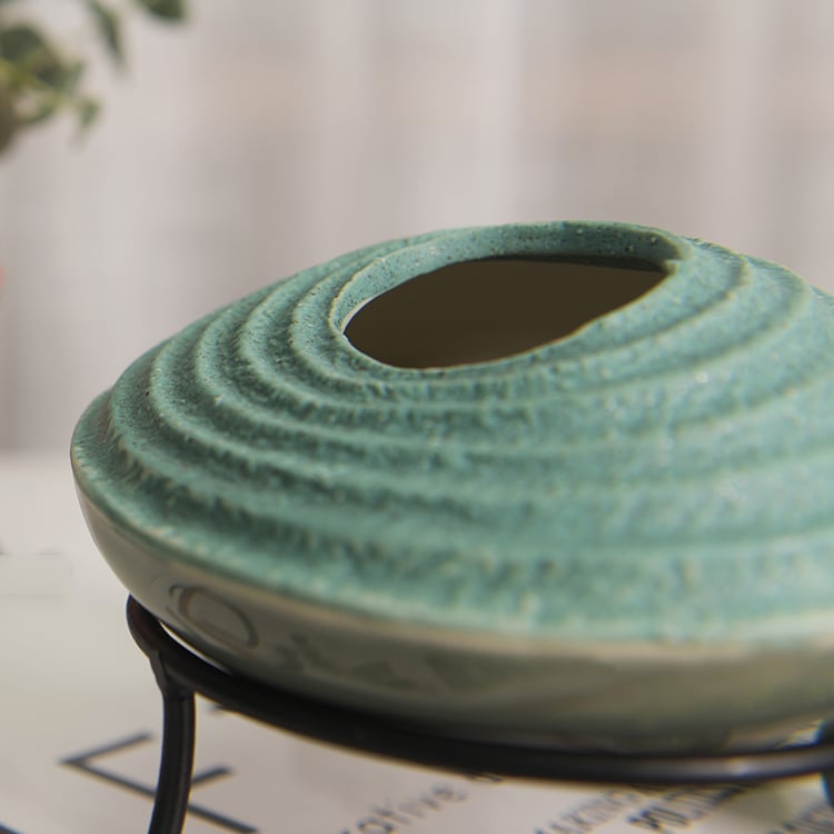 Hot Sale Modern Green Ceramic Plant Flower Pot
