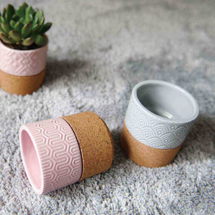 New Design Round Indoor Ceramic Planter Pot