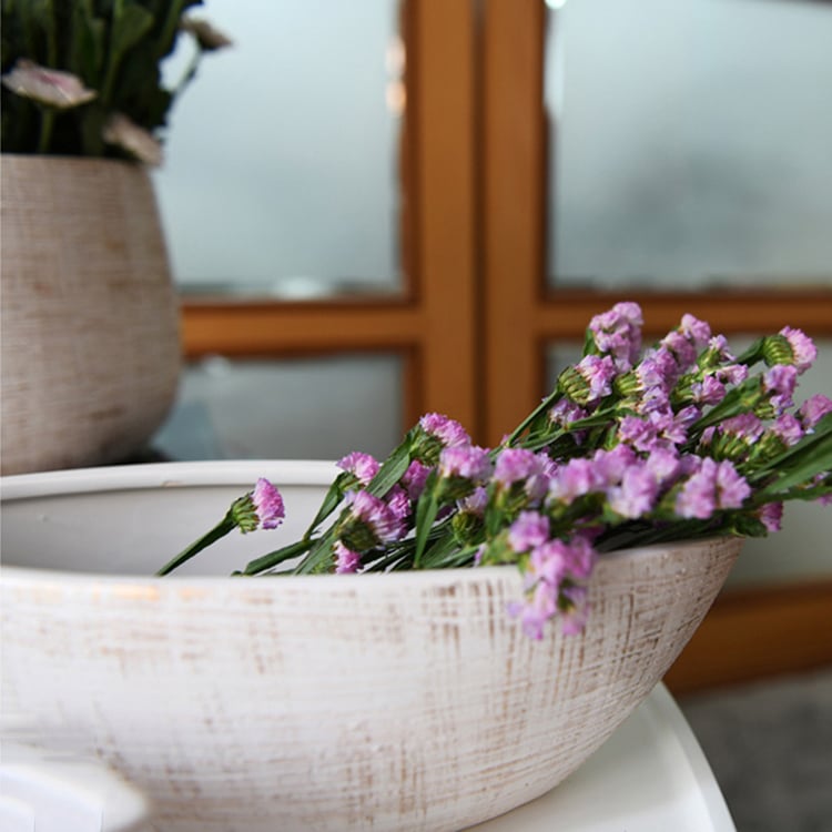 Hot Promotion Creative Big Garden Decor Boat Shaped Ceramic Planter Pot