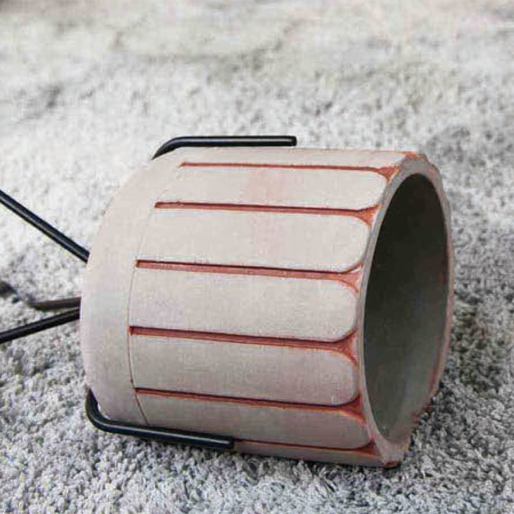 Hot Promotion Texture Cement Planter Mini Flower Pot