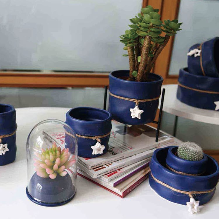 White Ceramic Planter Home Decoration Ceramic Pet Flower Pot