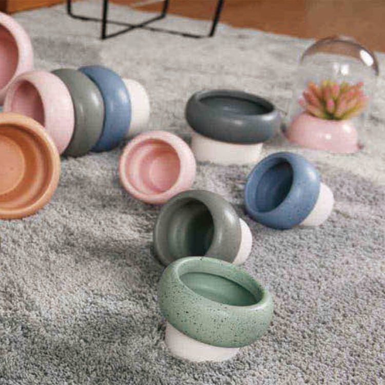 High Quality Modern Bowl Shaped Hotel Indoor Decoration Flower Planter Pots