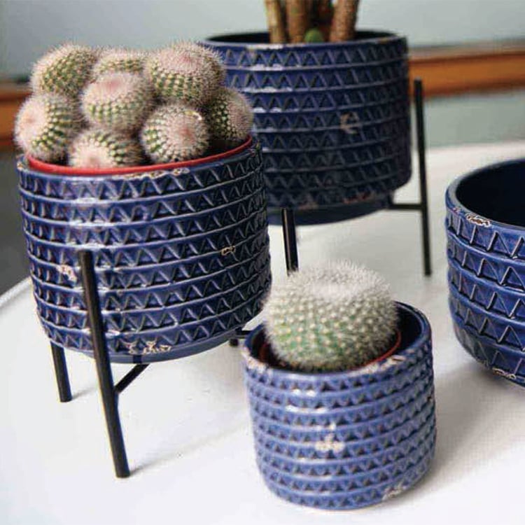 Nordic Mini Dolomite Planter Indoor Design Ceramic Flower Pot