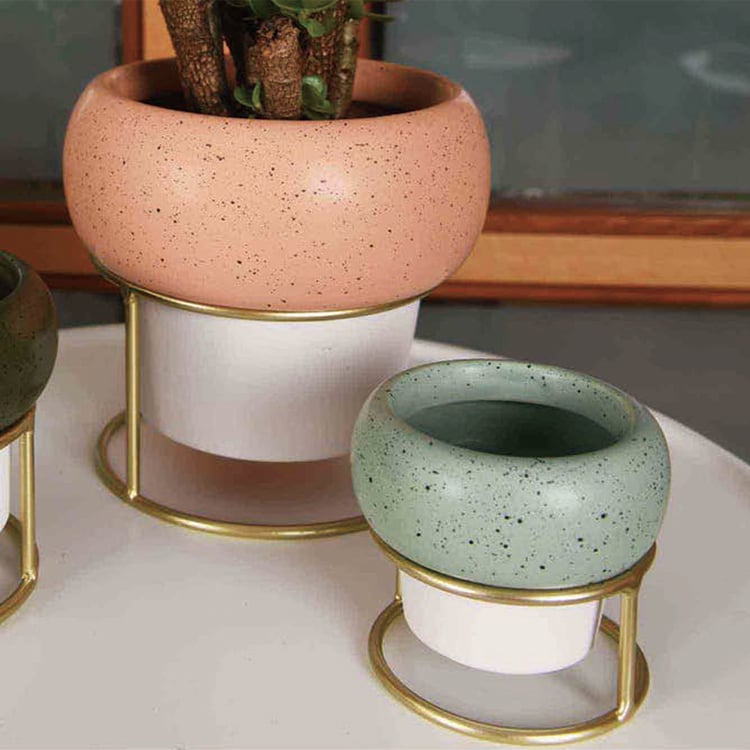 High Quality Modern Bowl Shaped Hotel Indoor Decoration Flower Planter Pots