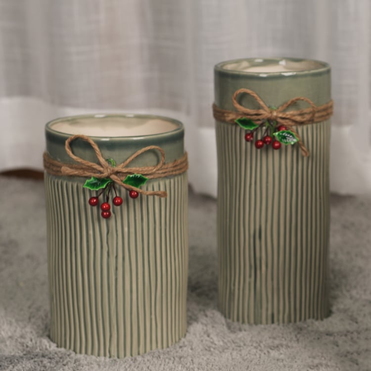 Creative Desktop Decoration Pattern Dolimite Flower Pots