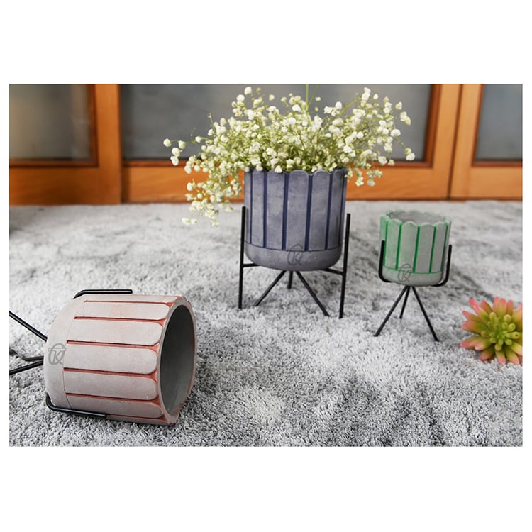 Wholesale Handmade Succulent Small Concrete Urban Planter Pots