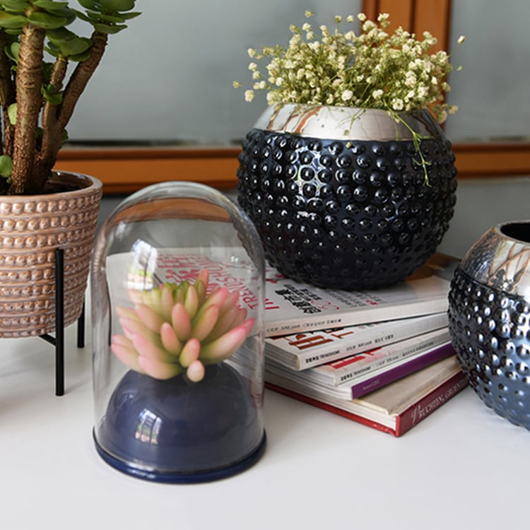 Wholesale Round Decor Indoor Ceramic Planter Flower Pot