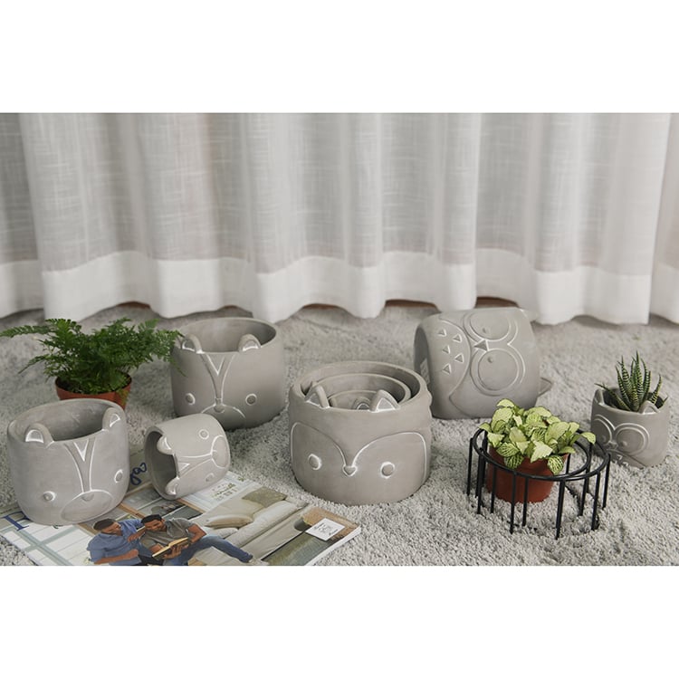 Unique Design Bathroom Home Garden Planter Desktop Flower Pot