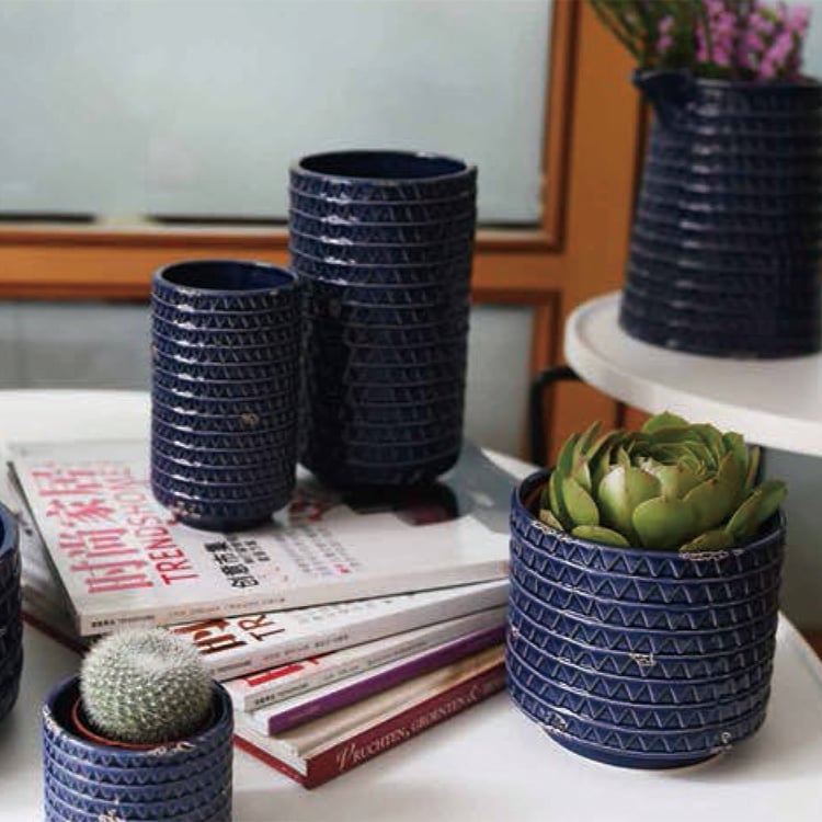 Nordic Mini Dolomite Planter Indoor Design Ceramic Flower Pot