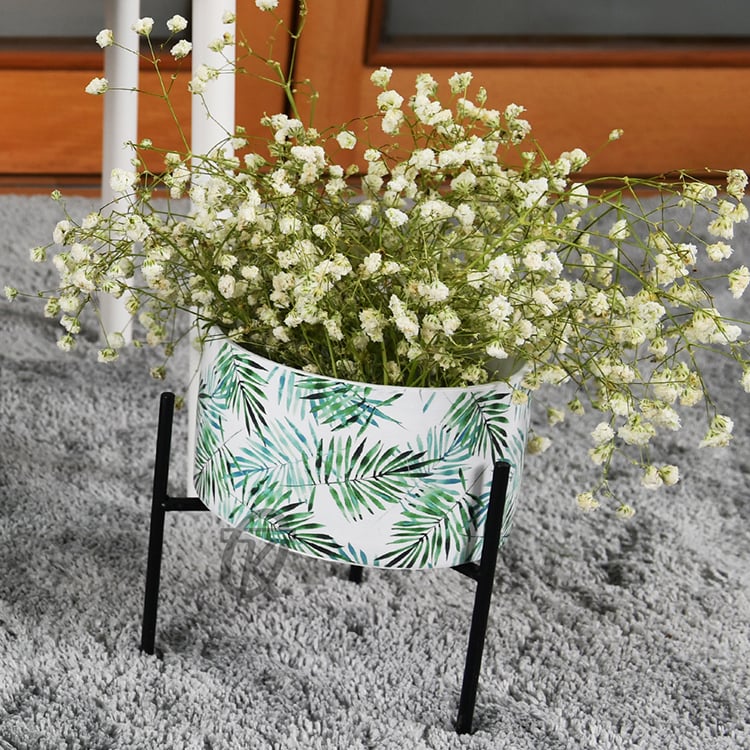 Ceramic Flowerpot Desktop Garden Balcony Simple European