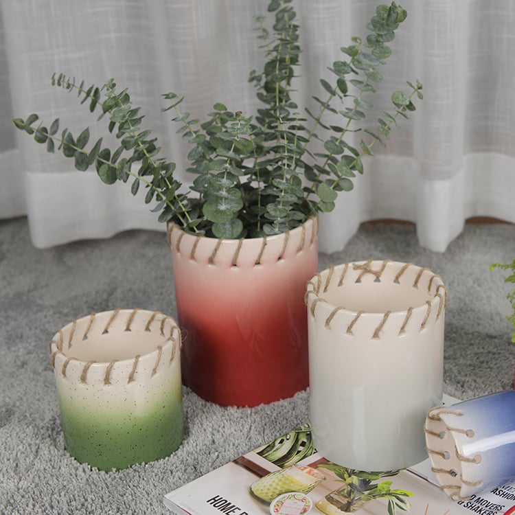 Creative Newest Commodity Stoneware Ceramic Plant Pot