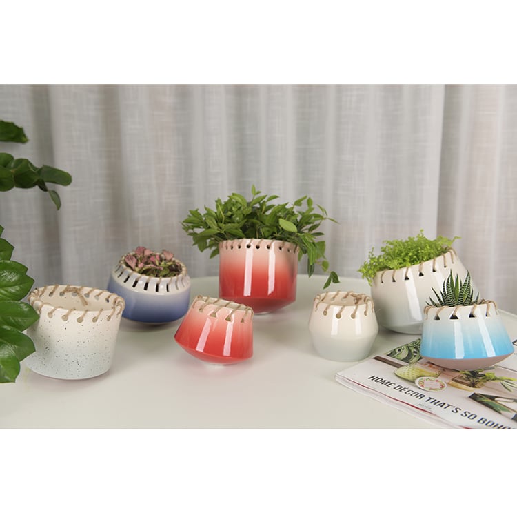 Creative Newest Commodity Stoneware Ceramic Plant Pot