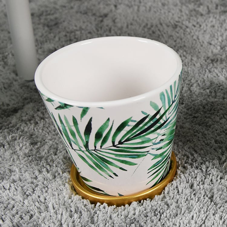 Ceramic Flowerpot Desktop Garden Balcony Simple European