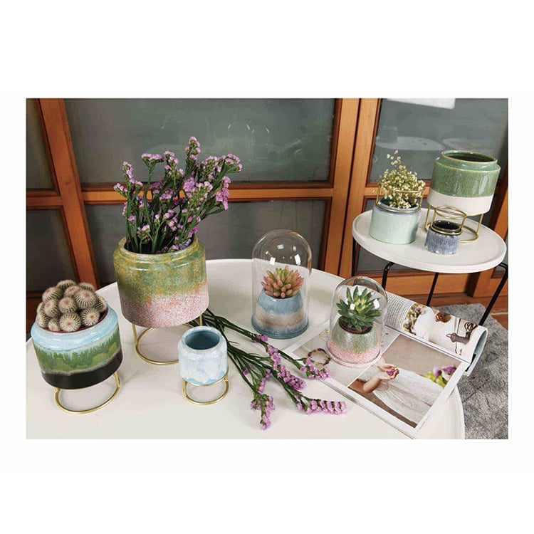 Factory Wholesale Customizable Pattern Decorative Small Ceramic Cup Pot