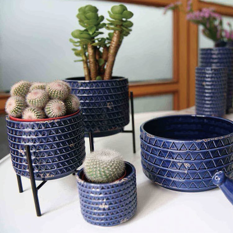 Nordic Mini Dolomite Planter Indoor Design Ceramic Flower Pot