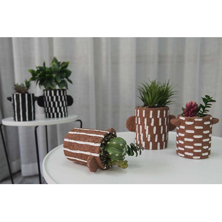 New Custom Garden Round Small Terracotta Planter Pot