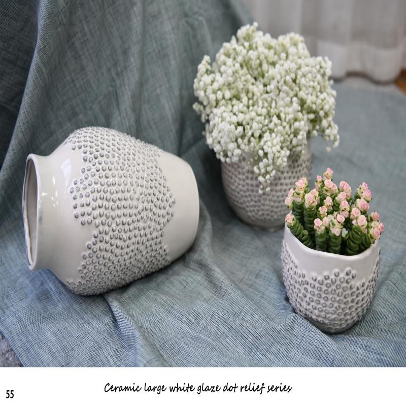 New Design Ceramic Indoor Decorative Bonsai Plant Flower Pots