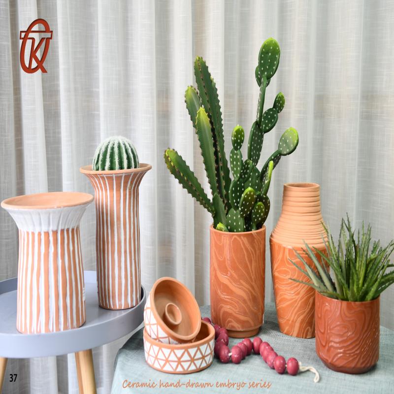 High-quality Ceramic Hand-Drawm Embryo Series