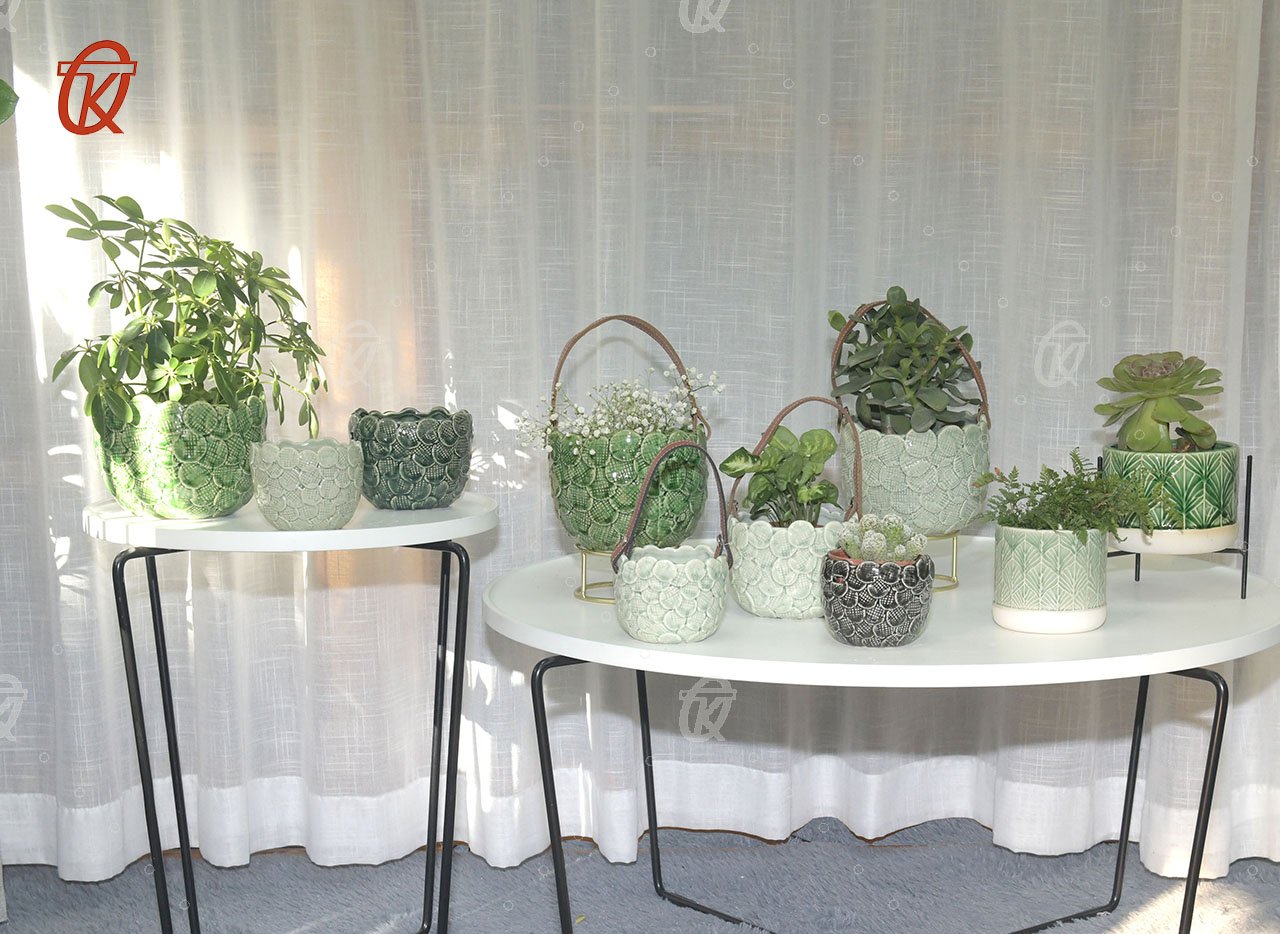 Unique design home indoor decor ceramic flower vase