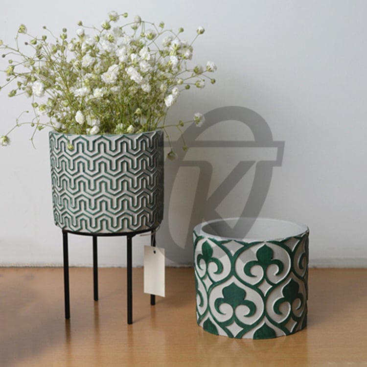 European Pastoral Style Windowsill Vintage Vertical Pot Planter